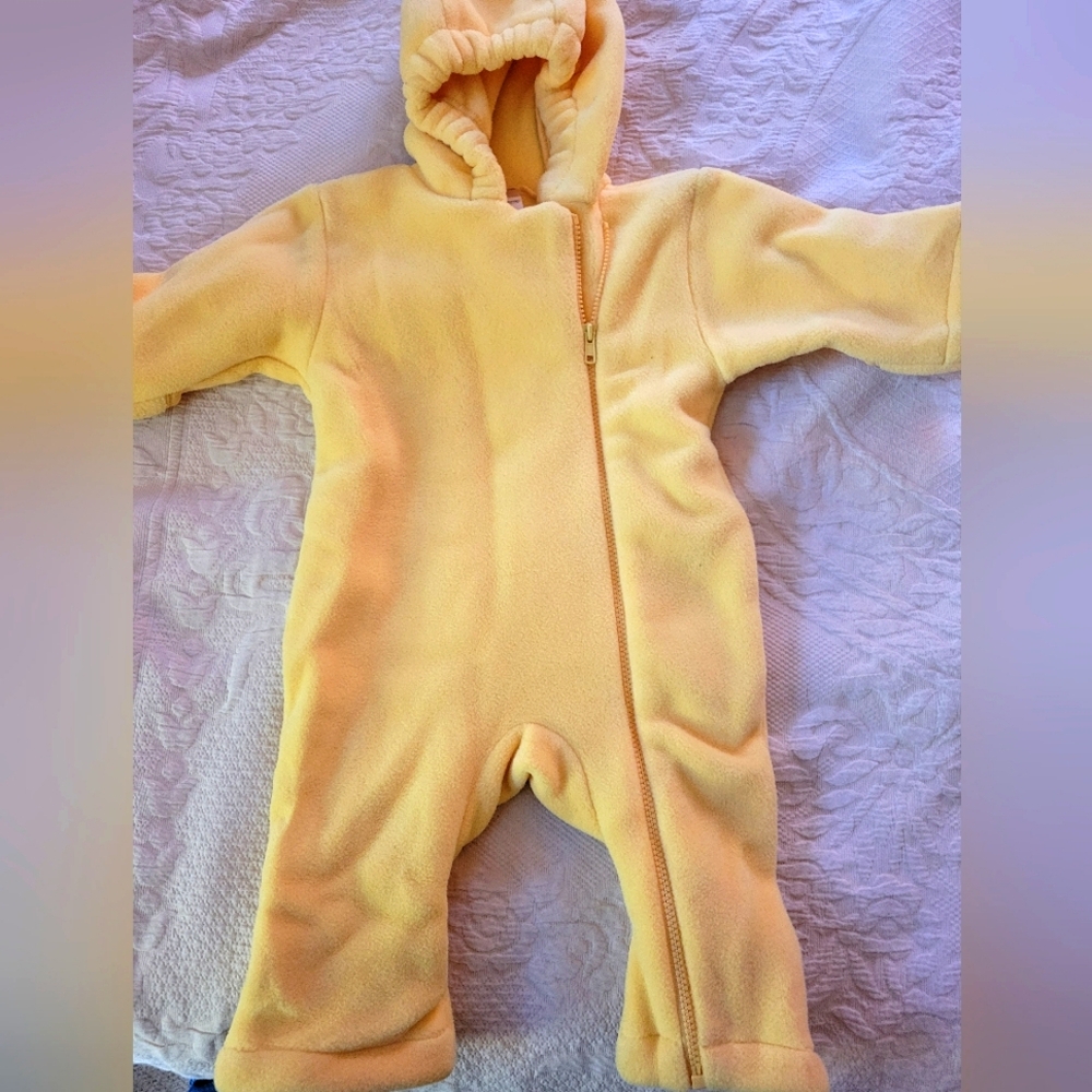 Lands End fleece onsie